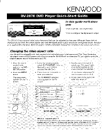 Kenwood DV-2070-Guide
